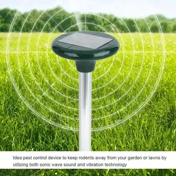 Household Garden Yard Pest Repeller Ultrasonic Solar Power Snake Mouse Mice Pest Rat Rodent Repeller Repellent
Household Garden Yard Pest Repeller Ultrasonic Solar Power Snake Mouse Mice Pest Rat Rodent Repeller Repellent