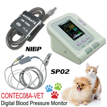08A-VET Digital Veterinary Blood Pressure Monitor Upper Arm LCD Display Electronic Sphygmomanometer Heart Beat Rate Pulse Meter
08A-VET Digital Veterinary Blood Pressure Monitor Upper Arm LCD Display Electronic Sphygmomanometer Heart Beat Rate Pulse Meter