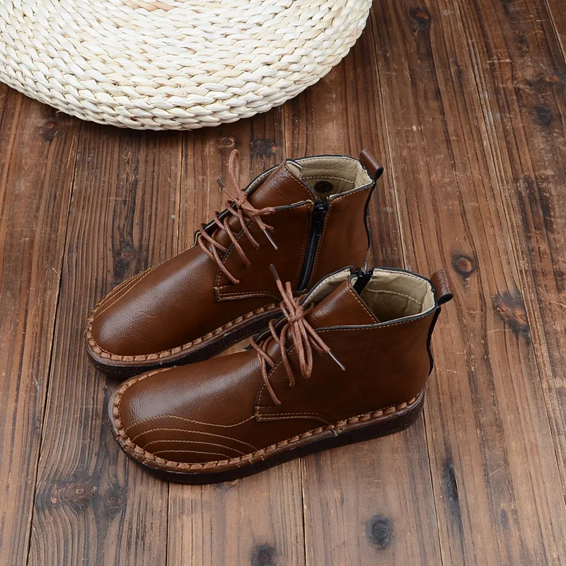 Mori Girl Literary Martin Boots Retro British Style Tooling Boots Handsome Short Boots Soft Bottom Handmade Womens Ankle Boots
Mori Girl Literary Martin Boots Retro British Style Tooling Boots Handsome Short Boots Soft Bottom Handmade Womens Ankle Boots