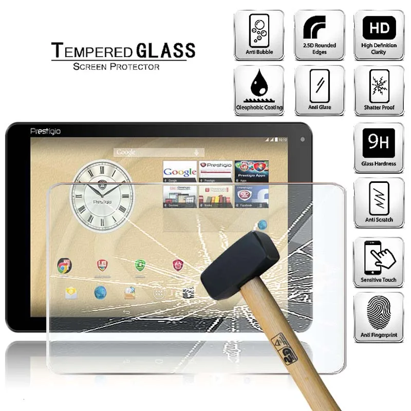 Tablet Tempered Glass Screen Protector Cover for Prestigio MultiPad Muze 5001 HD Eye Protection Tempered Film
Tablet Tempered Glass Screen Protector Cover for Prestigio MultiPad Muze 5001 HD Eye Protection Tempered Film