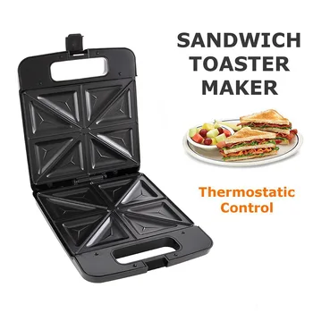 KEWER 1200W Triangle Waffle Maker Multifunctional Large Capacity Double-sided heating 5-in-1 Sandwich Breakfast Maker For Home
KEWER 1200W Triangle Waffle Maker Multifunctional Large Capacity Double-sided heating 5-in-1 Sandwich Breakfast Maker For Home