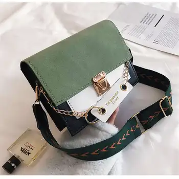 Crocodile Pattern Shoulder Women's Matte Contrast Color Shoulder Messenger Bag Fashion Small Square Bag Сумка Женская 2020
Crocodile Pattern Shoulder Women's Matte Contrast Color Shoulder Messenger Bag Fashion Small Square Bag Сумка Женская 2020