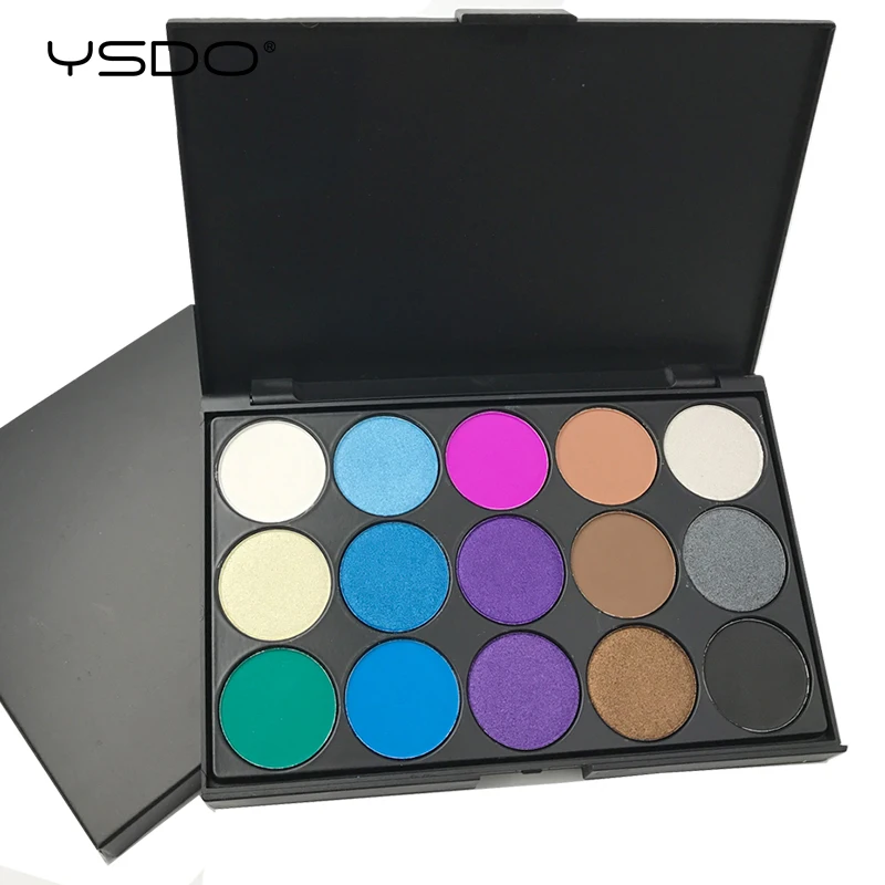YSDO 15 colors eye shadow makeup lasting eyeshadow matte pigment glitter eyeshadow set waterproof palette makup tools eyeshadow
YSDO 15 colors eye shadow makeup lasting eyeshadow matte pigment glitter eyeshadow set waterproof palette makup tools eyeshadow