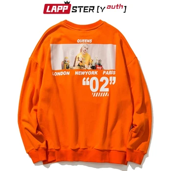 LAPPSTER-Youth Men Japanese Streetwear Hoodies Sweatshirts 2020 Oversized Mens Orange Hip Hop Hoodie Korean Designer Hoodie
LAPPSTER-Youth Men Japanese Streetwear Hoodies Sweatshirts 2020 Oversized Mens Orange Hip Hop Hoodie Korean Designer Hoodie