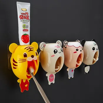 Kid Cartoon Cute Toothpaste Squeezer Auto Toothpaste Dispenser Punch free Hands Free Wall Mount Toothbrush Holder Home Decor
Kid Cartoon Cute Toothpaste Squeezer Auto Toothpaste Dispenser Punch free Hands Free Wall Mount Toothbrush Holder Home Decor