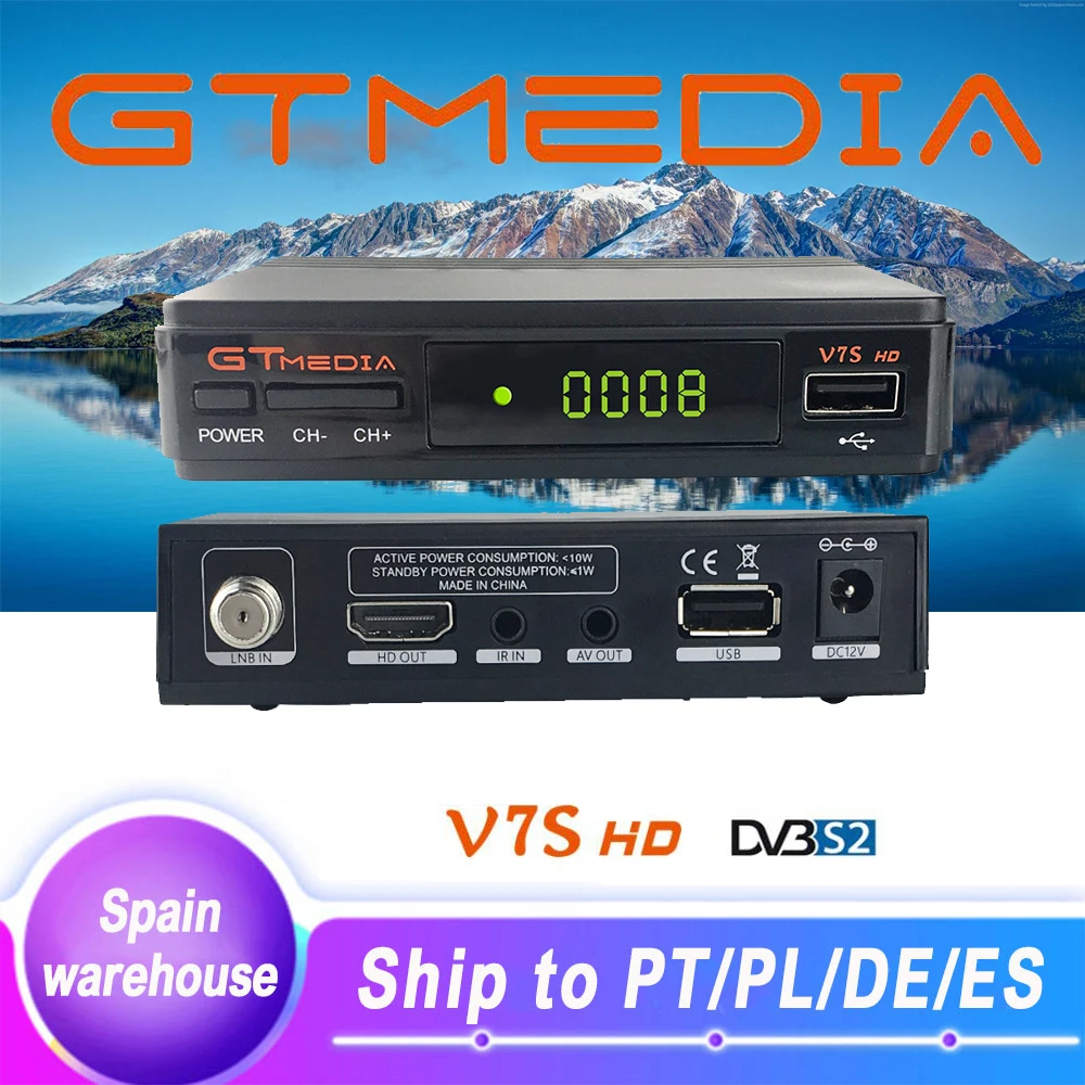 Freesat V7 super receptor satellite 1080P HD DVB-S2 Satellite Receiver EU US Plug Set Top Box with Remote Controller &HDMI Cable
Freesat V7 super receptor satellite 1080P HD DVB-S2 Satellite Receiver EU US Plug Set Top Box with Remote Controller &HDMI Cable