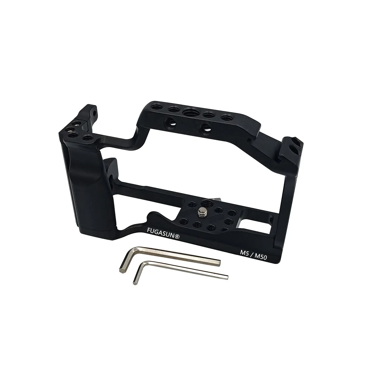 M5 Camera Cage M50 Camera Cage for Canon EOS M5 / M50 Camera Case Camera Rig Cold Shoe
M5 Camera Cage M50 Camera Cage for Canon EOS M5 / M50 Camera Case Camera Rig Cold Shoe