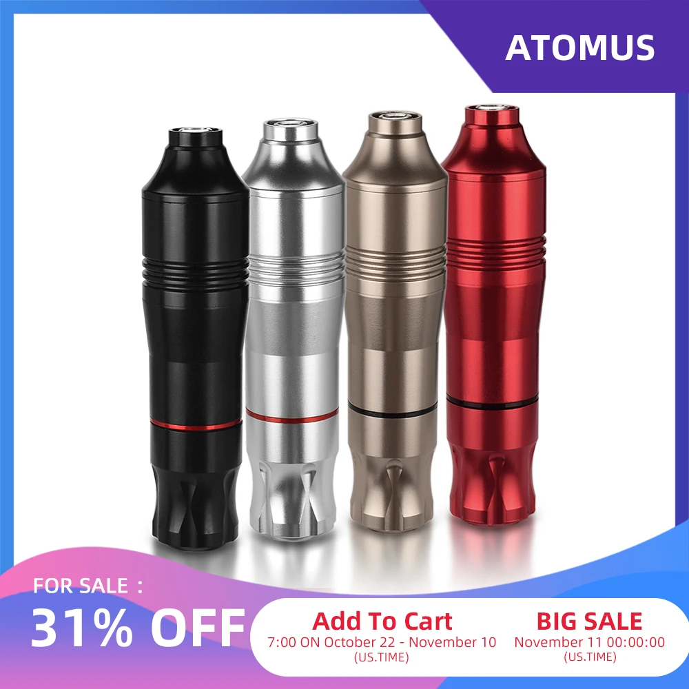 Powerful Tattoo Pen Rotary Tattoo Gun Machine Aluminum Alloy Electric DC Power Cable Motor for Tattoois Permanent Makeup
Powerful Tattoo Pen Rotary Tattoo Gun Machine Aluminum Alloy Electric DC Power Cable Motor for Tattoois Permanent Makeup