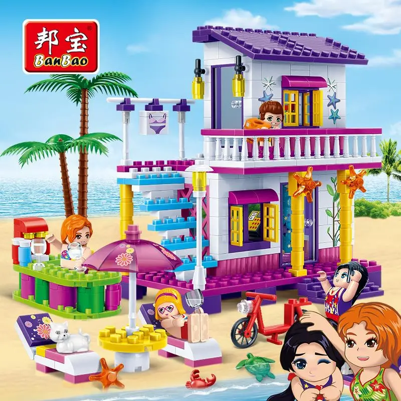 BanBao Educational Charm Beach Small Particles Assembled Building Blocks GIRL'S Toy 3-5-12-Year-Old
BanBao Educational Charm Beach Small Particles Assembled Building Blocks GIRL'S Toy 3-5-12-Year-Old