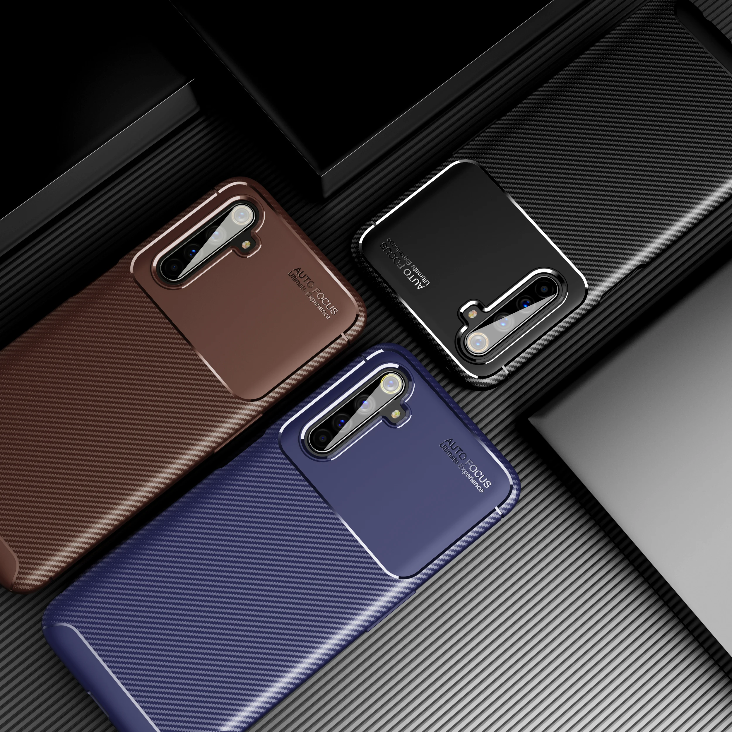 New Fashion Case for Realme 6 Pro Shockproof Protective Soft TPU Phone Back Cover Coque Funds OPPO 6Pro|Бамперы| |