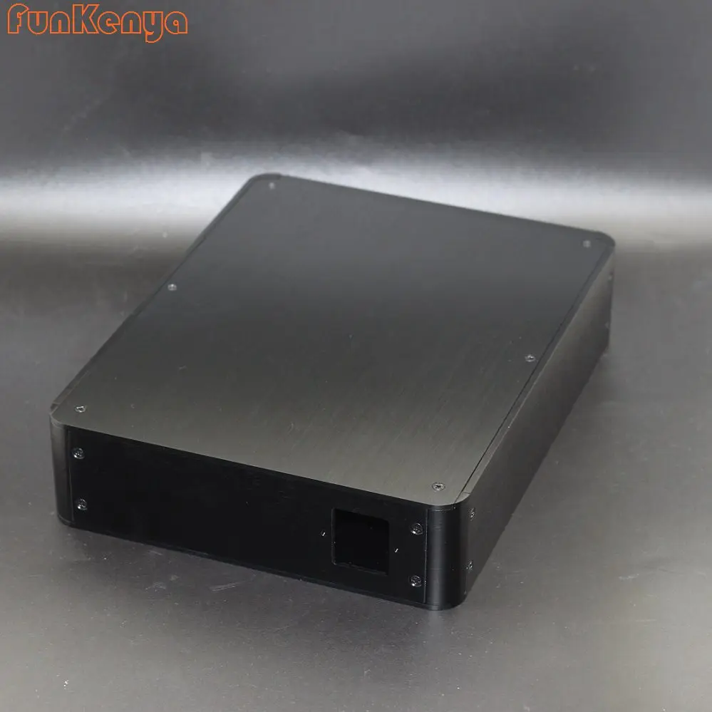 221.5X60X272mm Anodized Black Curved Design Enclosure DIY Aluminum PSU Audio Player Case Amplifier Housing Preamp DAC Headphone
221.5X60X272mm Anodized Black Curved Design Enclosure DIY Aluminum PSU Audio Player Case Amplifier Housing Preamp DAC Headphone