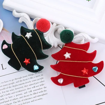 1PCS New Lovely Flannel Christmas Style Baby Girls Hairpins Cute Cartoon Christmas Tree Shape High Quality Accessories Hairpins
1PCS New Lovely Flannel Christmas Style Baby Girls Hairpins Cute Cartoon Christmas Tree Shape High Quality Accessories Hairpins