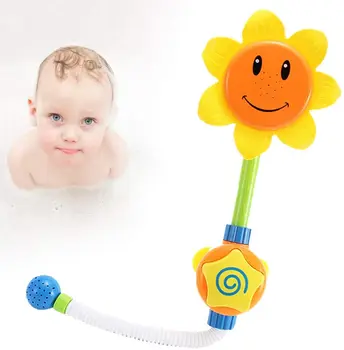 Bath Toy Sunflower Bath Toys Cartoon Water Shower Spray Bathing Tub Fountain Toys For Kids Boy Girl Gifts 
Bath Toy Sunflower Bath Toys Cartoon Water Shower Spray Bathing Tub Fountain Toys For Kids Boy Girl Gifts