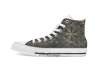 SACRED FLOWER OF LIFE Custom Casual High Top lace-up Canvas shoes sneakers Drop shipping
SACRED FLOWER OF LIFE Custom Casual High Top lace-up Canvas shoes sneakers Drop shipping