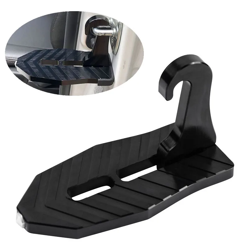 

Upgrade Car Rooftop Roof Rack Pedal Vehicle Assistance Easy Access Door Step Hooked On Car Pedals Foot Pegs For Jeep Suv Truck