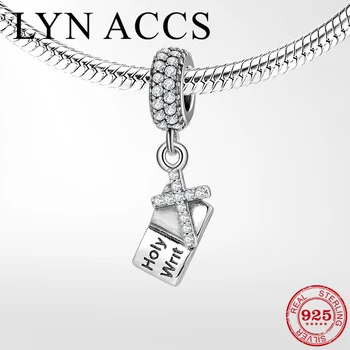 Real 925 Sterling Silver Alphabet Holy Writ Clear CZ Cross fine Pendant Bead Jewelry Making Fit Original LYNACCS Charm Bracelet
Real 925 Sterling Silver Alphabet Holy Writ Clear CZ Cross fine Pendant Bead Jewelry Making Fit Original LYNACCS Charm Bracelet