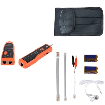 Line Finder RJ11 RJ45 Cat5 Cat6 Telephone Line Tracker Tracker Toner Ethernet LAN Cable Tester Detector
Line Finder RJ11 RJ45 Cat5 Cat6 Telephone Line Tracker Tracker Toner Ethernet LAN Cable Tester Detector