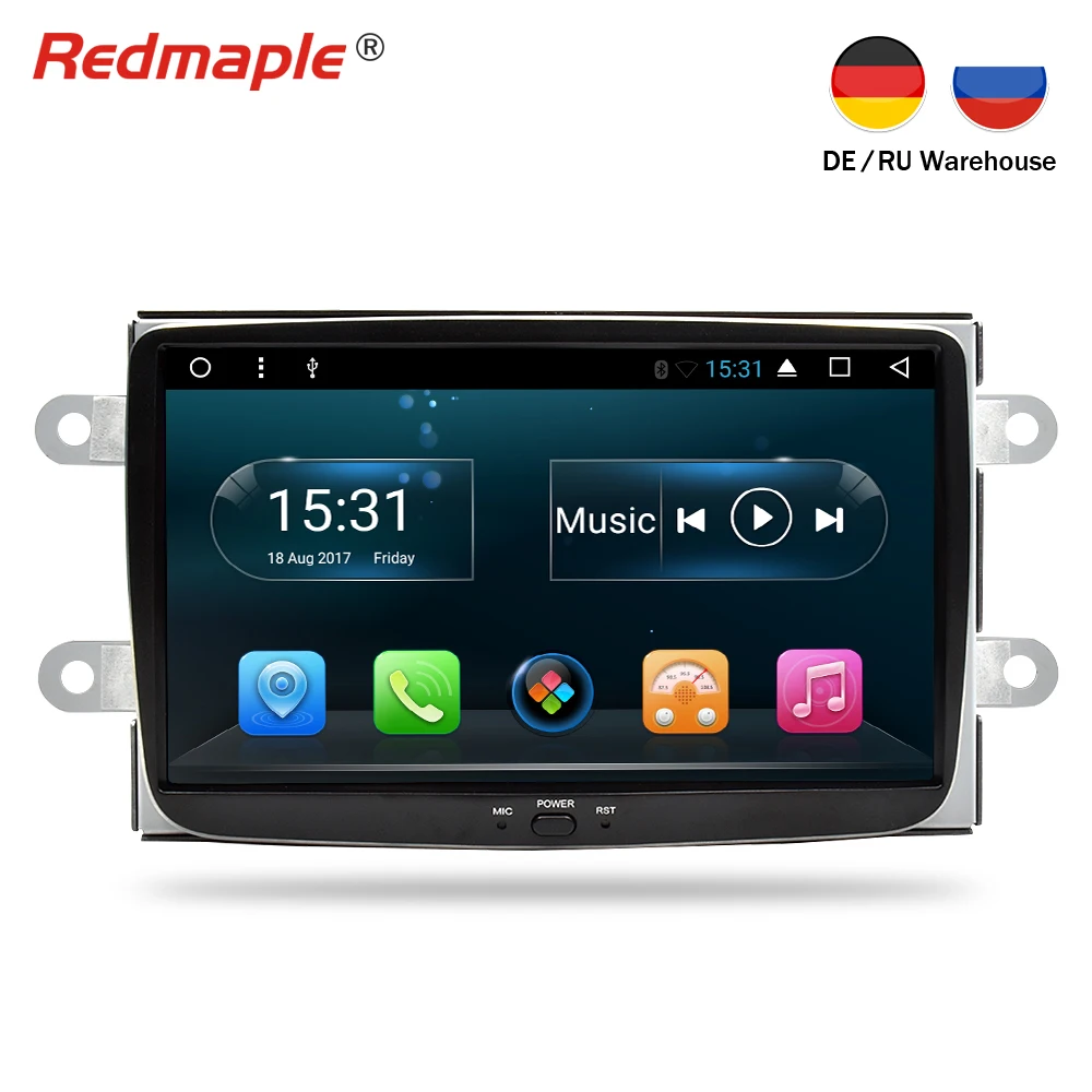 Автомобильный радиоприемник Octa Core Android 7 1 GPS навигация мультимедийная