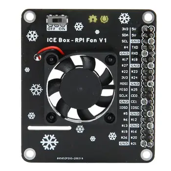 Cooling Fan LED Light Computer Accessory for Raspberry Pi 4B / 3B + GPIO Expansion Board New
Cooling Fan LED Light Computer Accessory for Raspberry Pi 4B / 3B + GPIO Expansion Board New
