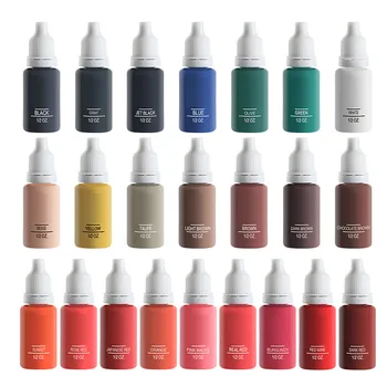 23 Color Makeup Ink Eyebrows Lips Eyeliner Pigment Ink Korean Semi-Permanent 
23 Color Makeup Ink Eyebrows Lips Eyeliner Pigment Ink Korean Semi-Permanent