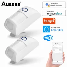 Aubess Tuya Wifi Smart Human Motion Movement Body PIR Transducer Sensor Wireless Connection Smart Life APP Home Security Alert
Aubess Tuya Wifi Smart Human Motion Movement Body PIR Transducer Sensor Wireless Connection Smart Life APP Home Security Alert