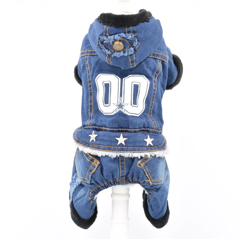Newest Design Warm Dog Jeans Thickening Four Legs Pet Clothes for Autumn and Winter Denim Fabric Dog Jumpsuits Supplies for Pets
Newest Design Warm Dog Jeans Thickening Four Legs Pet Clothes for Autumn and Winter Denim Fabric Dog Jumpsuits Supplies for Pets