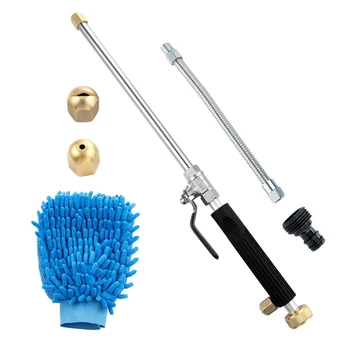 Jet Power Washer Wand High Pressure Garden Sprayer Attachment, Water Hose Nozzle,Flexible Glass Cleaning Tool, Foam Cannon Car W
Jet Power Washer Wand High Pressure Garden Sprayer Attachment, Water Hose Nozzle,Flexible Glass Cleaning Tool, Foam Cannon Car W