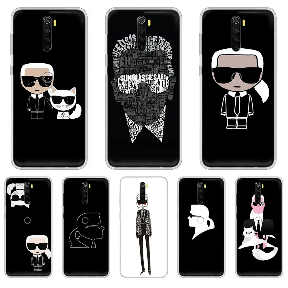Brand designer Cartoon character Lagerfeld Transparent Phone Case cover For XIAOMI Redmi Note 3 4 5 6 7 8 9 9s Pro max 8T 4X
Brand designer Cartoon character Lagerfeld Transparent Phone Case cover For XIAOMI Redmi Note 3 4 5 6 7 8 9 9s Pro max 8T 4X