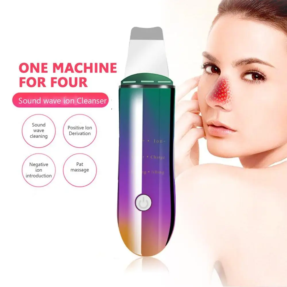 HOT Ultrasonic Vibration Ion Cleansing Instrument deep wrinkle removal enhance skin elasticity Colorful Package USB Charging
HOT Ultrasonic Vibration Ion Cleansing Instrument deep wrinkle removal enhance skin elasticity Colorful Package USB Charging