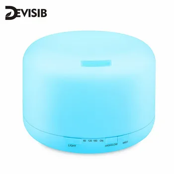 DEVISIB 500ML Essential Oil Diffuser Air Humidifier Aroma Lamp Aromatherapy Electric Ultrasonic Aroma Diffuser Mist 7 Colors LED
DEVISIB 500ML Essential Oil Diffuser Air Humidifier Aroma Lamp Aromatherapy Electric Ultrasonic Aroma Diffuser Mist 7 Colors LED