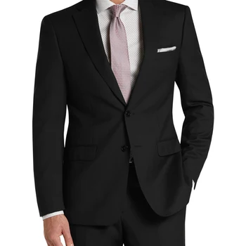 New Men 's Suit Two -piece Black Suits Men 2020 Brand Slim Fit Groom Wedding Suit Jacket Pants Trousers
New Men 's Suit Two -piece Black Suits Men 2020 Brand Slim Fit Groom Wedding Suit Jacket Pants Trousers