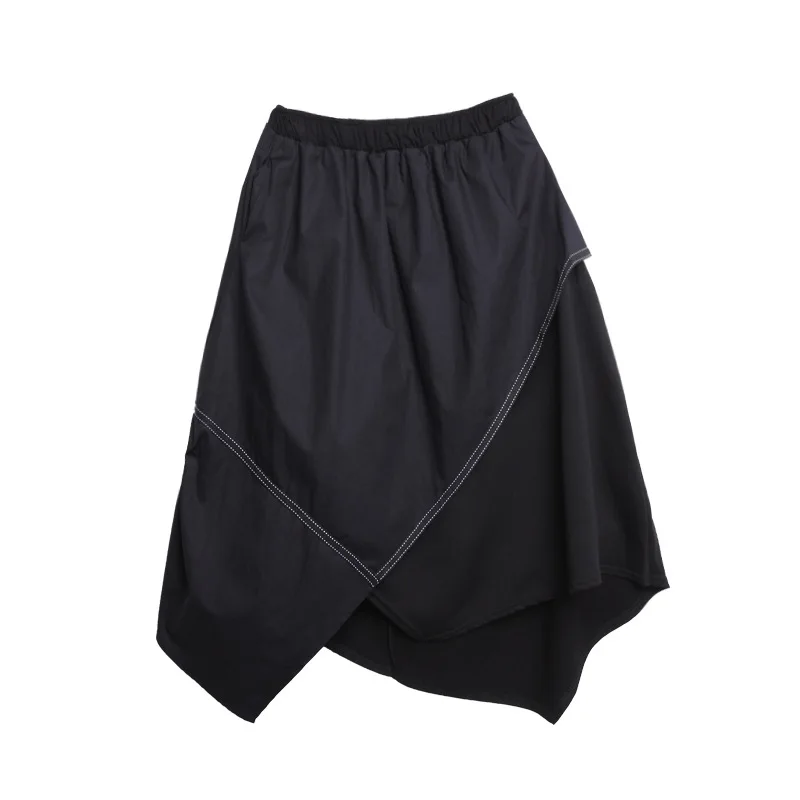 2019 new skirt women Fashion loose dark series irregular mosaic decorative skirt Trendy comfortable skirt
2019 new skirt women Fashion loose dark series irregular mosaic decorative skirt Trendy comfortable skirt