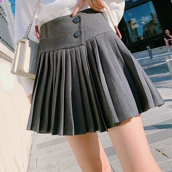 MISHOW 2019 Autumn Fashion Vintage Pleated Skirt Women High Waist Zipper mini Skirt MX19C1584
MISHOW 2019 Autumn Fashion Vintage Pleated Skirt Women High Waist Zipper mini Skirt MX19C1584