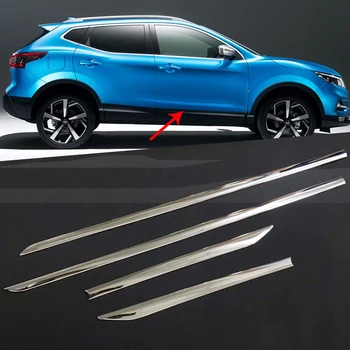 Fit For Nissan Qashqai 2017 2018 2019 Accessories Chrome ABS Door Side Line Garnish Body Molding Cover Protector Trim
Fit For Nissan Qashqai 2017 2018 2019 Accessories Chrome ABS Door Side Line Garnish Body Molding Cover Protector Trim
