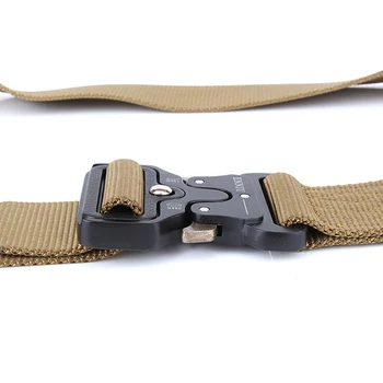 Tactical Belts Nylon Military Waist Belt with Metal Buckle Adjustable Heavy Duty Training Waist Sturdy Belt Hunting Accessories
Tactical Belts Nylon Military Waist Belt with Metal Buckle Adjustable Heavy Duty Training Waist Sturdy Belt Hunting Accessories