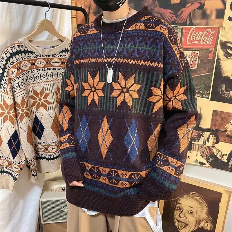 Spring and autumn 2020 new style of all-in-one Color Japanese style retro sweater for lovers Korean style loose sweater for men
Spring and autumn 2020 new style of all-in-one Color Japanese style retro sweater for lovers Korean style loose sweater for men