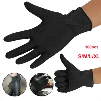 100 Pcs Disposable Gloves Latex Guantes Desechables Nitrile Gloves Black/Transparent/Blue Guantes De Latex Desechable Caja 100 
100 Pcs Disposable Gloves Latex Guantes Desechables Nitrile Gloves Black/Transparent/Blue Guantes De Latex Desechable Caja 100