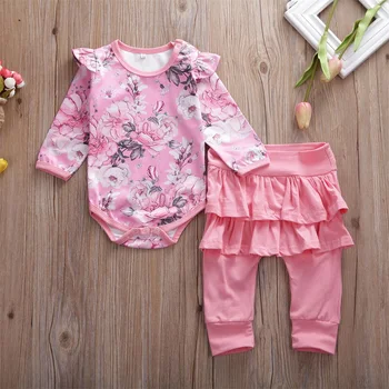 Pudcoco Newborn Baby Girl Clothes Flower Print Long Sleeve Romper Tops Ruffle Long Pants 2Pcs Outfits Cotton Clothes
Pudcoco Newborn Baby Girl Clothes Flower Print Long Sleeve Romper Tops Ruffle Long Pants 2Pcs Outfits Cotton Clothes