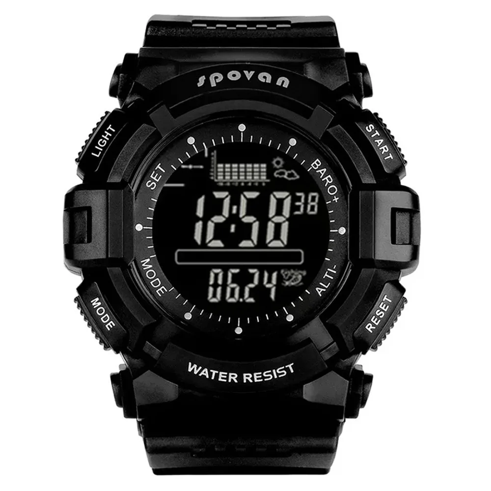 Outdoor Smart Watch Fishing Barometer Altimeter Comfortable Shockproof 
Outdoor Smart Watch Fishing Barometer Altimeter Comfortable Shockproof