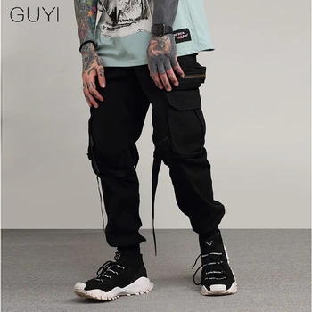 Black Tag Band Pocket Cargo Pants Men Camouflage Rib Ankle Tactical Pants Male Fashion Causal Sport Hip Hop Streetwear Flat
Black Tag Band Pocket Cargo Pants Men Camouflage Rib Ankle Tactical Pants Male Fashion Causal Sport Hip Hop Streetwear Flat