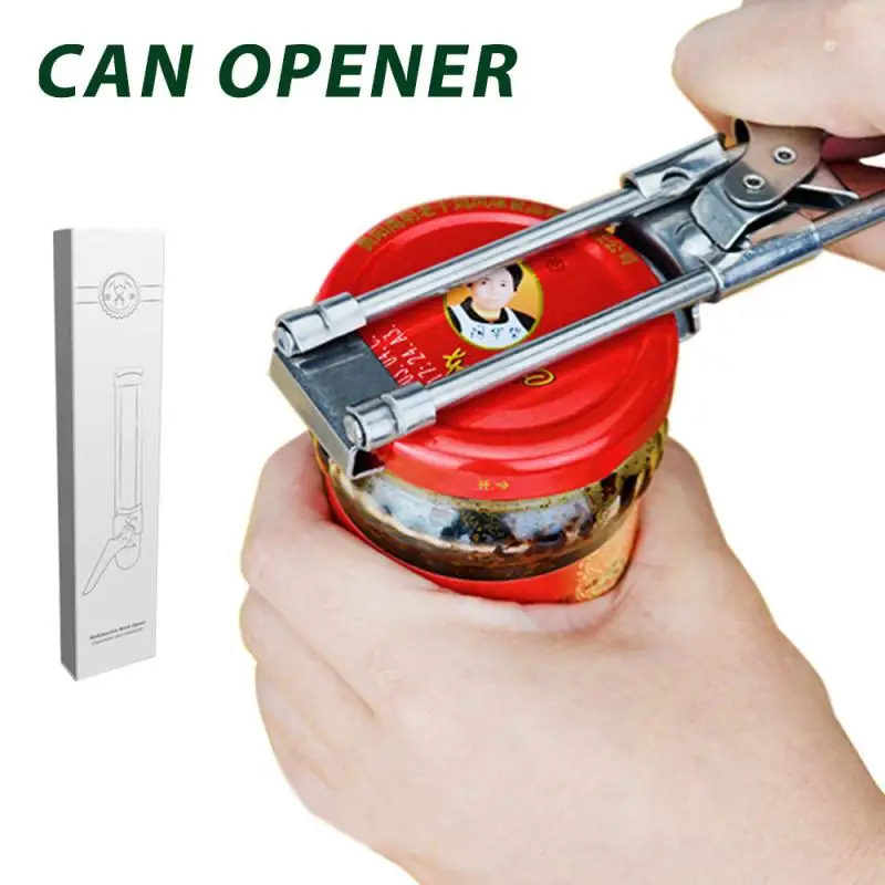 Multifunction Adjustable Stainless Steel Can Opener Manual Jar Bottle Opener Fashionable and stylish design Lightweight comfort
Multifunction Adjustable Stainless Steel Can Opener Manual Jar Bottle Opener Fashionable and stylish design Lightweight comfort
