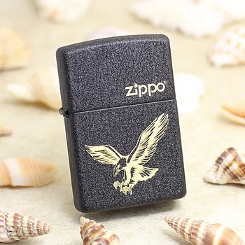 Genuine Zippo oil lighter copper windproof Black Scrub Eagle cigarette Kerosene lighters Gift With anti-counterfeiting code
Genuine Zippo oil lighter copper windproof Black Scrub Eagle cigarette Kerosene lighters Gift With anti-counterfeiting code