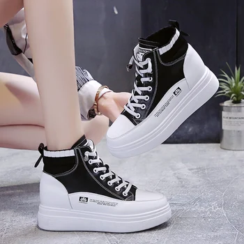 Women Shoes Autumn Clogs Platform Casual Female Sneakers 2020 Fashion Women's Increas Height All-Match Round Toe Flats Fall New
Women Shoes Autumn Clogs Platform Casual Female Sneakers 2020 Fashion Women's Increas Height All-Match Round Toe Flats Fall New