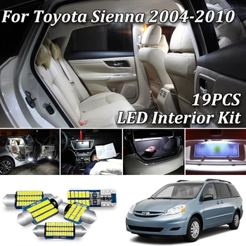 19Pcs No Error White Canbus For Toyota Sienna L2 MCL2 GSL2 LED Interior Dome Map Light License Plate Lamp Kit (2004-2010)
19Pcs No Error White Canbus For Toyota Sienna L2 MCL2 GSL2 LED Interior Dome Map Light License Plate Lamp Kit (2004-2010)