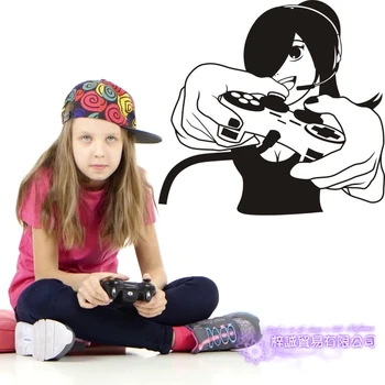 Girl Game Handle Wall Sticker Video Play Game Room Decal Gaming Gamer Vinyl Wall Decals Decor Mural Video Game Car Decal
Girl Game Handle Wall Sticker Video Play Game Room Decal Gaming Gamer Vinyl Wall Decals Decor Mural Video Game Car Decal