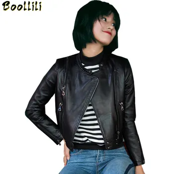 Boollili 2020 Genuine Leather Jacket Spring Sheepskin Coat For Women Short Motorcycle Coats Real Leather Jackets Outwear
Boollili 2020 Genuine Leather Jacket Spring Sheepskin Coat For Women Short Motorcycle Coats Real Leather Jackets Outwear