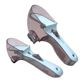 2 Pcs/set Durable Adjustable Measuring Cups Spoons Set Multifunctional Markings Magnetic Scoop Kitchen Baking Tools
2 Pcs/set Durable Adjustable Measuring Cups Spoons Set Multifunctional Markings Magnetic Scoop Kitchen Baking Tools