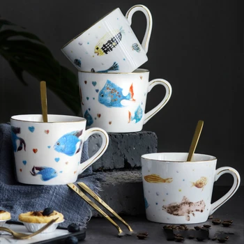 Northern Europe Mug Ins Office Originality Cartoon Concise Ceramics Coffee Mugs Personality Cold Drink Cup Milk Juice Teacup
Northern Europe Mug Ins Office Originality Cartoon Concise Ceramics Coffee Mugs Personality Cold Drink Cup Milk Juice Teacup