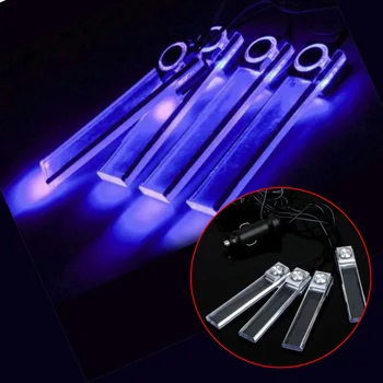 4 Pcs Car Interior Lighting LED Ambient Lamp Auto Decorative Accessories Available Under Blu-ray
4 Pcs Car Interior Lighting LED Ambient Lamp Auto Decorative Accessories Available Under Blu-ray