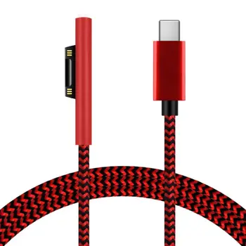 1.8m Usb Type-C Power Supply Charger Adapter 15v 3A Pd Fast Charging Cable For Microsoft- Surface Pro 3 4 5 6 7
1.8m Usb Type-C Power Supply Charger Adapter 15v 3A Pd Fast Charging Cable For Microsoft- Surface Pro 3 4 5 6 7